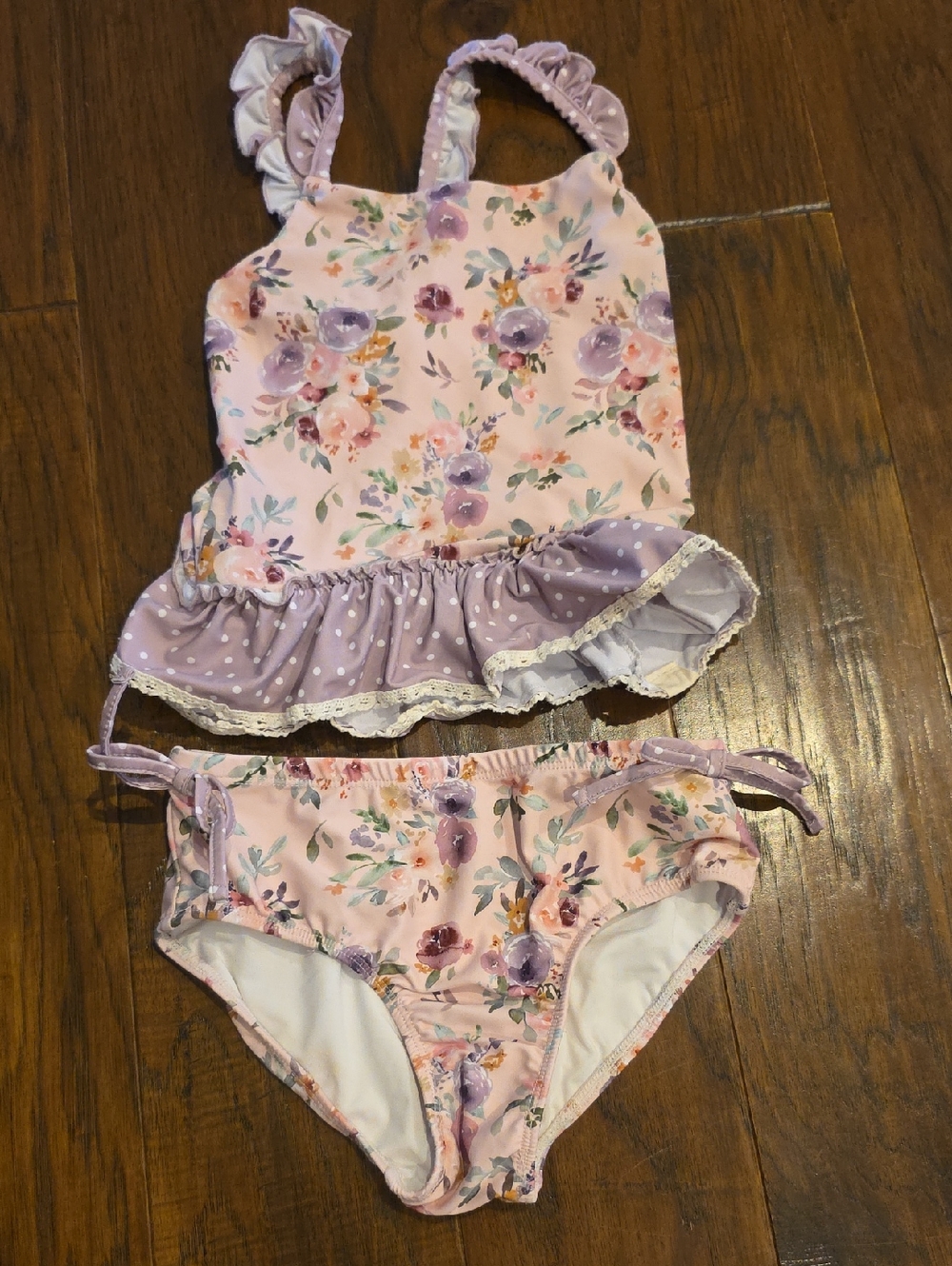 cheeky plum Tankini Swimsuit Girls Size 8
